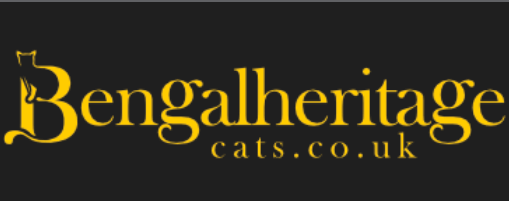 Bengal cat heritage cats breeder logo